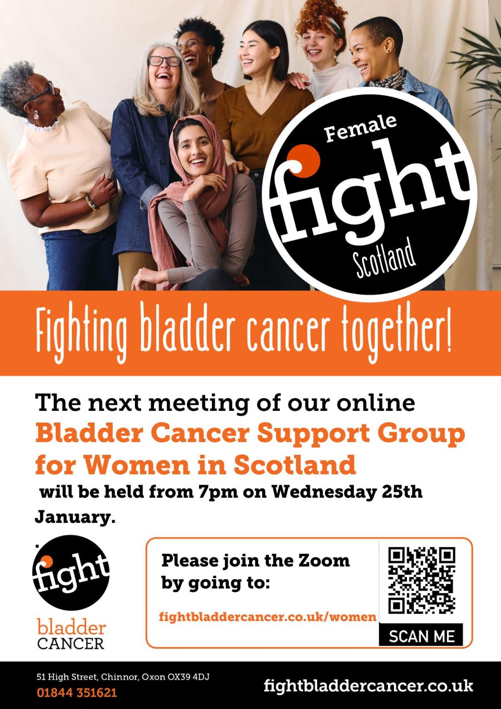 Women in Scotland ZOOM support dates