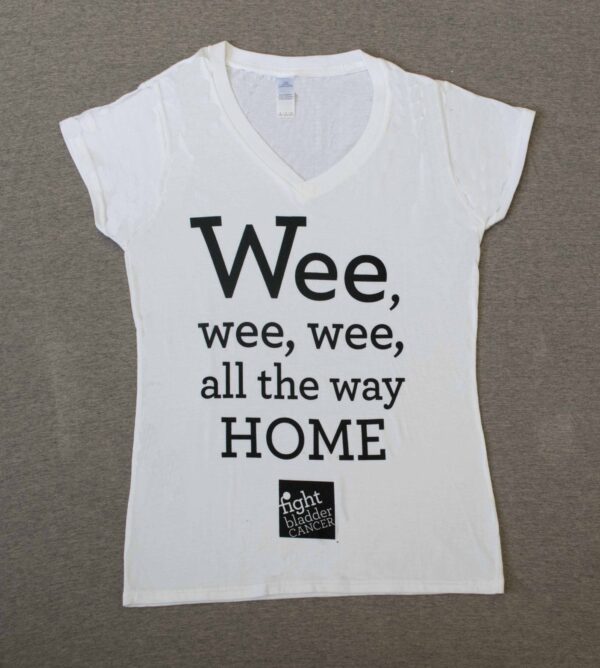 Ladies Wee-Wee-Wee T-Shirt White